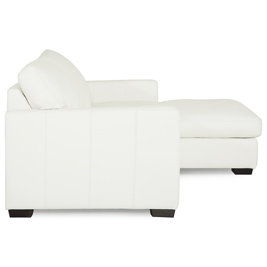 Palliser Colebrook Casual Sectional Sofa with Chaise Howell Furniture